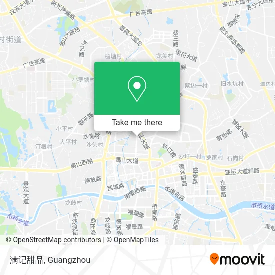 满记甜品 map