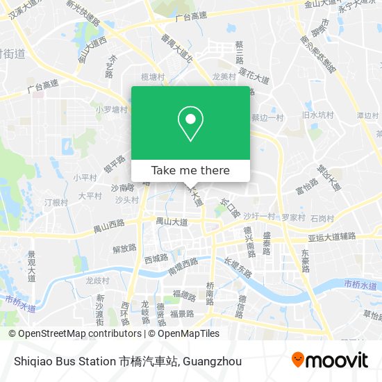 Shiqiao Bus Station 市橋汽車站 map