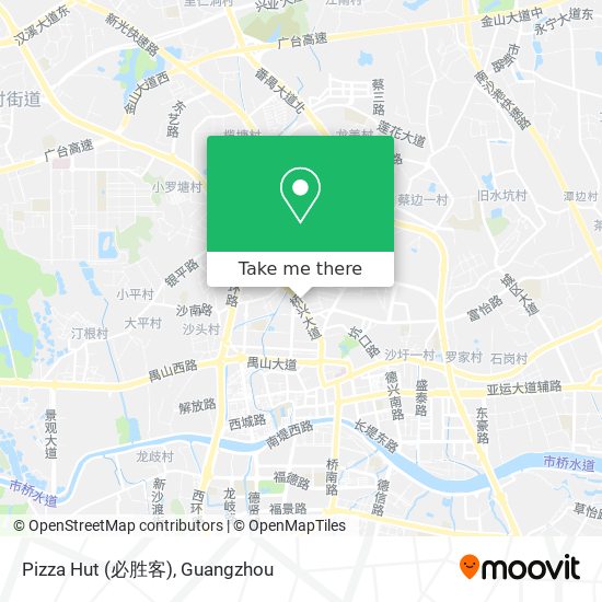 Pizza Hut (必胜客) map