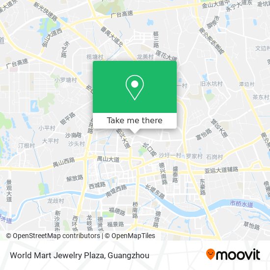 World Mart Jewelry Plaza map