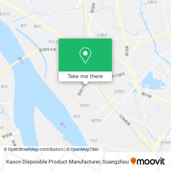 Kason Disposible Product Manufacturer map