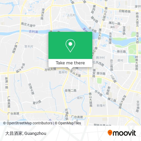 大昌酒家 map