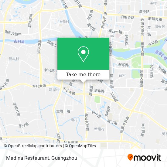 Madina Restaurant map
