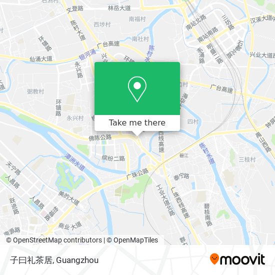 子曰礼茶居 map