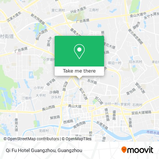 Qi Fu Hotel Guangzhou map