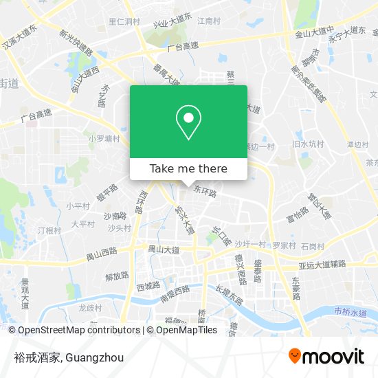 裕戒酒家 map