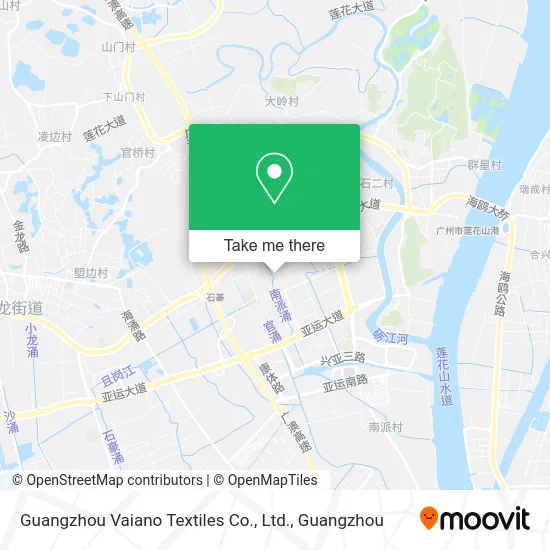Guangzhou Vaiano Textiles Co., Ltd. map