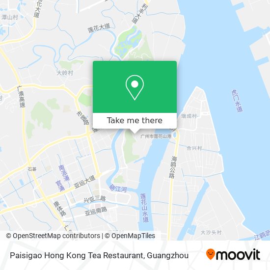 Paisigao Hong Kong Tea Restaurant map