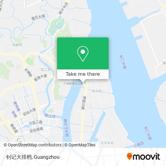 钊记大排档 map