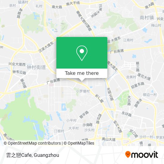 雲之戀Cafe map