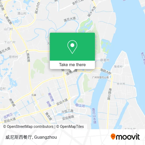 威尼斯西餐厅 map