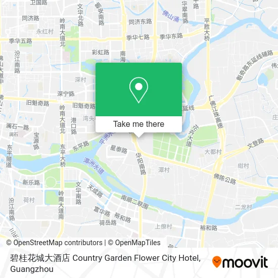 碧桂花城大酒店 Country Garden Flower City Hotel map