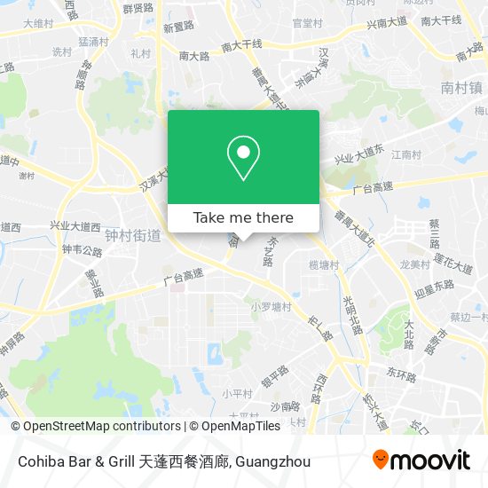 Cohiba Bar & Grill 天蓬西餐酒廊 map