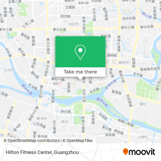 Hilton Fitness Center map