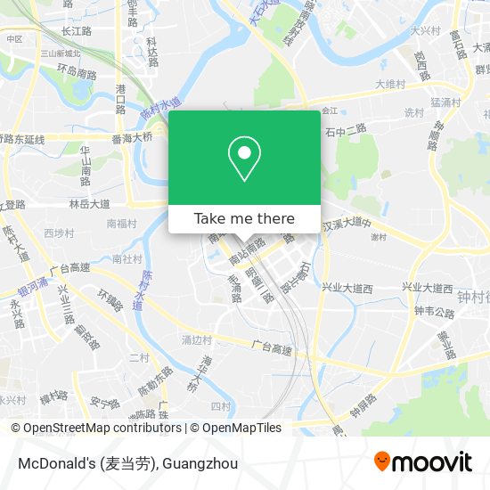 McDonald's (麦当劳) map