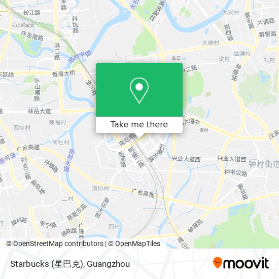 Starbucks (星巴克) map