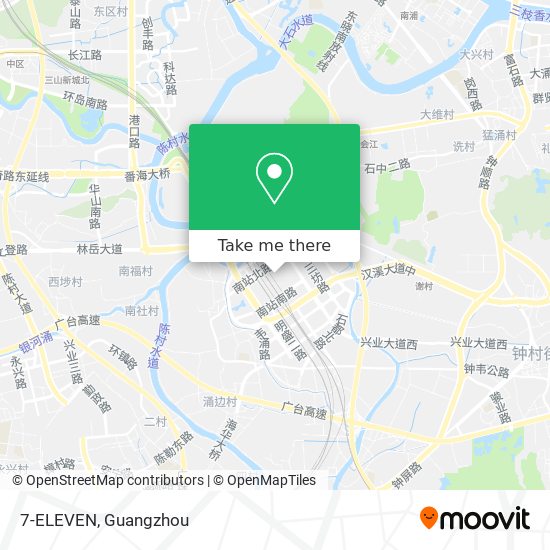 7-ELEVEN map