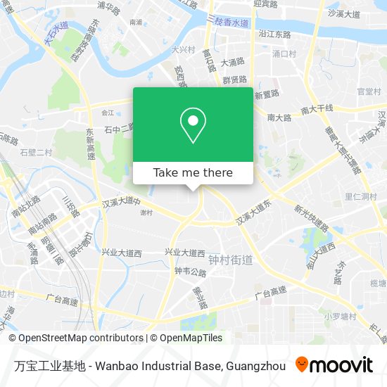 万宝工业基地 - Wanbao Industrial Base map