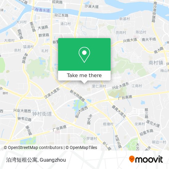 泊湾短租公寓 map