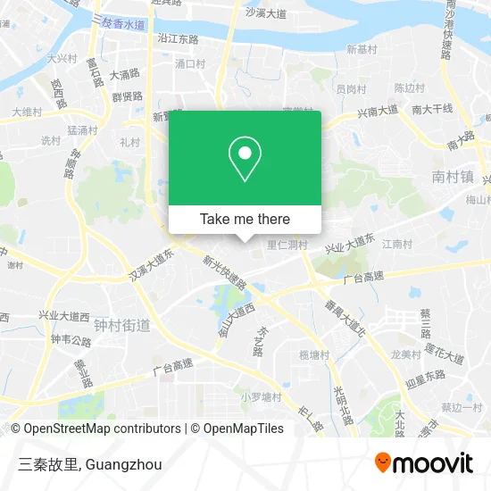 三秦故里 map