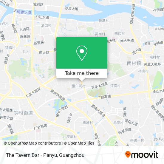 The Tavern Bar - Panyu map