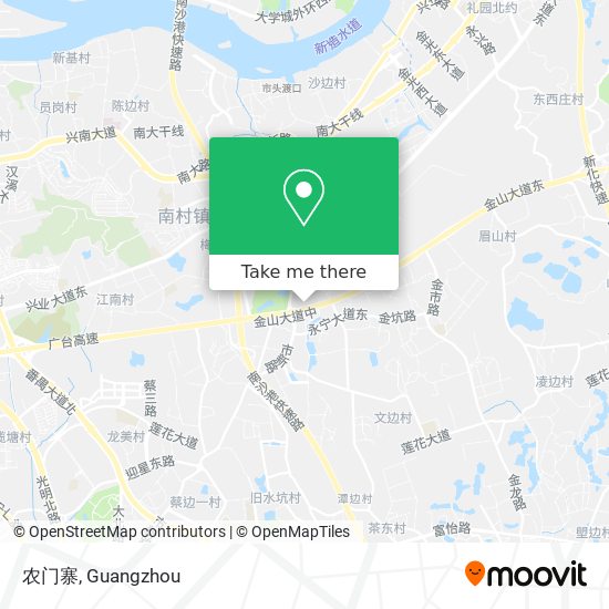 农门寨 map