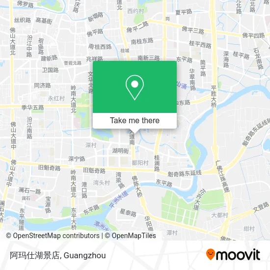 阿玛仕湖景店 map