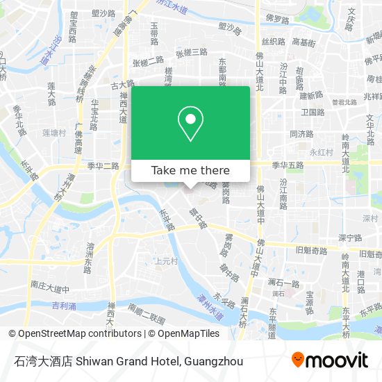 石湾大酒店 Shiwan Grand Hotel map