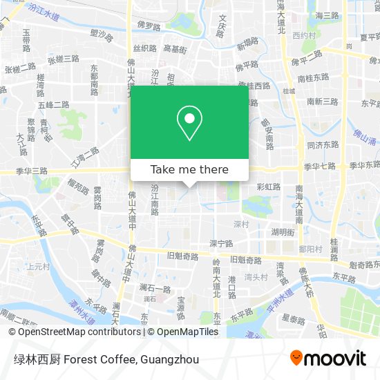 绿林西厨 Forest Coffee map