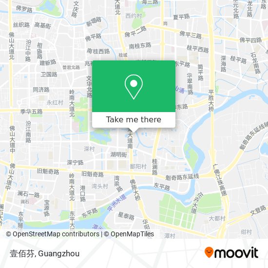 壹佰芬 map