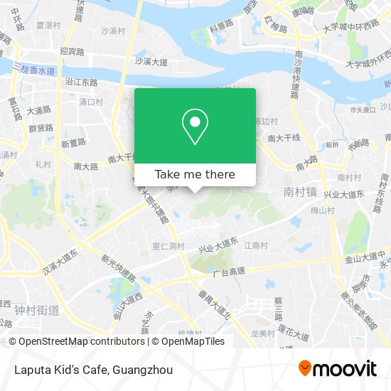 Laputa Kid's Cafe map