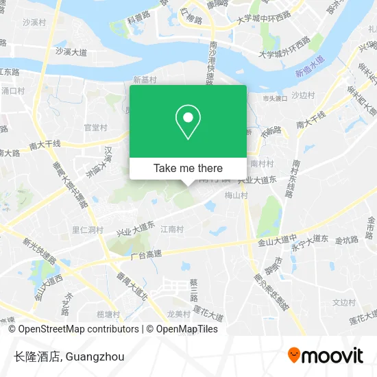 长隆酒店 map