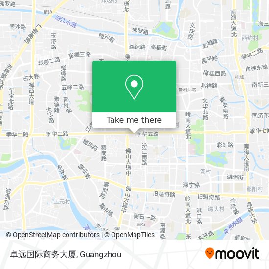 卓远国际商务大厦 map