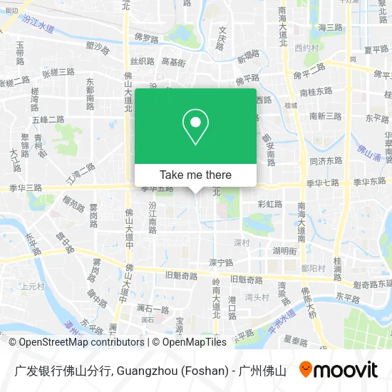广发银行佛山分行 map