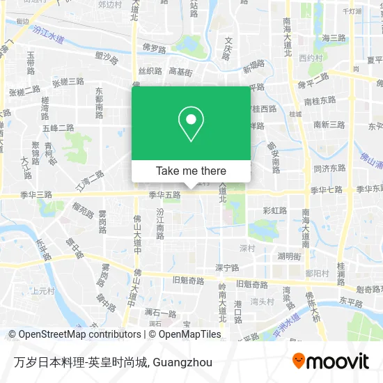 万岁日本料理-英皇时尚城 map