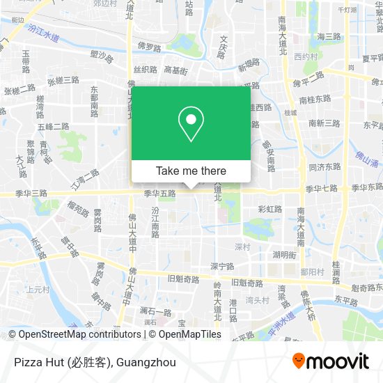 Pizza Hut (必胜客) map