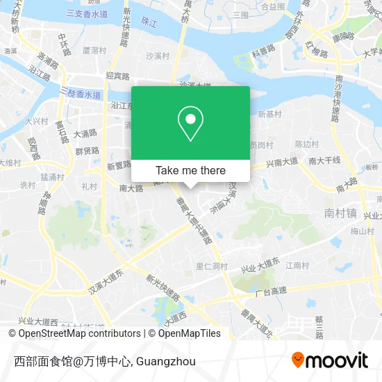西部面食馆@万博中心 map