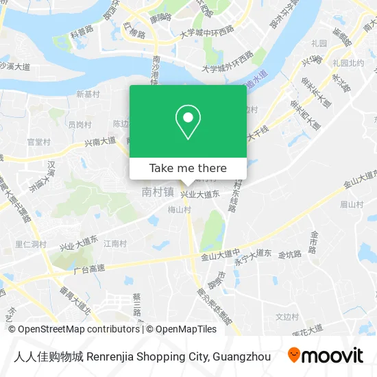 人人佳购物城 Renrenjia Shopping City map