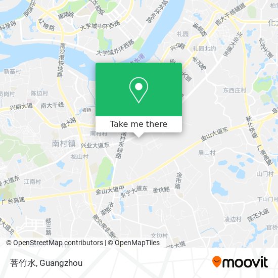菩竹水 map