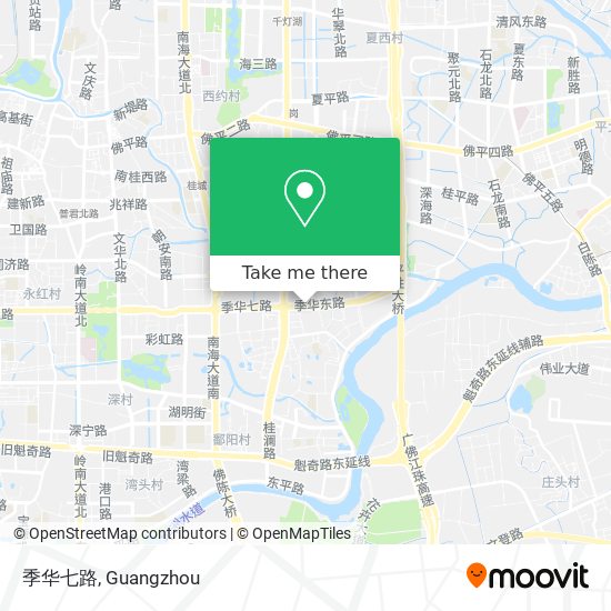 季华七路 map