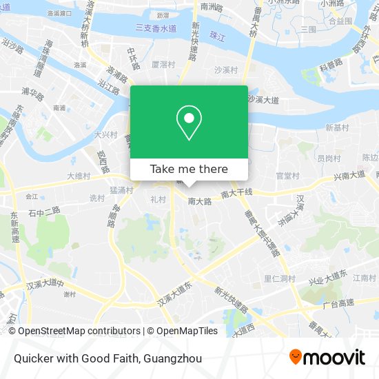 Quicker with Good Faith map