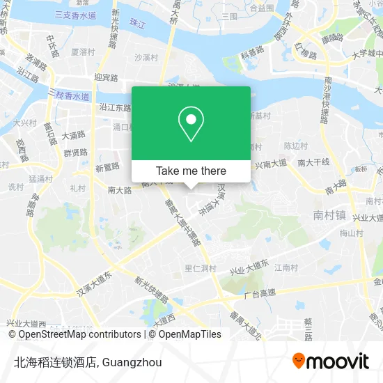 北海稻连锁酒店 map
