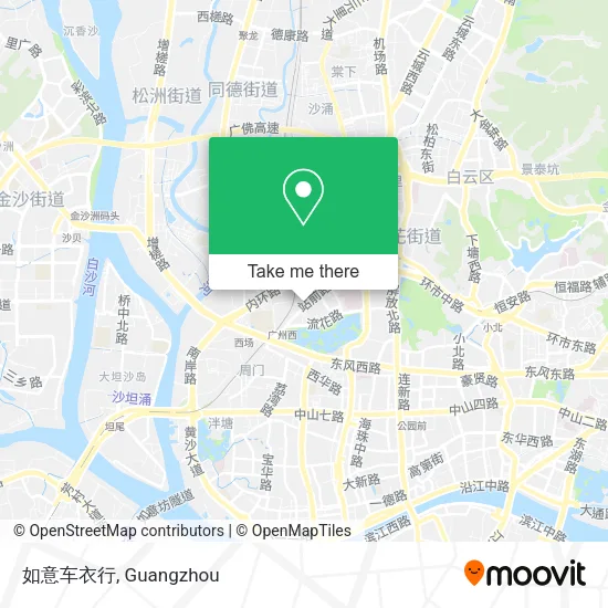 如意车衣行 map