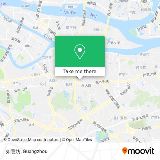 如意坊 map