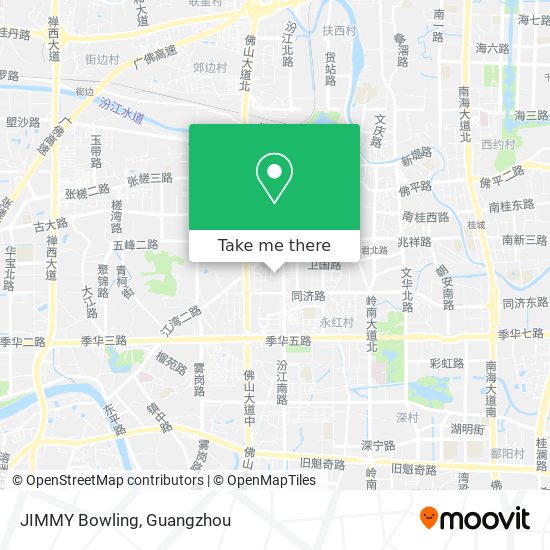 JIMMY Bowling map