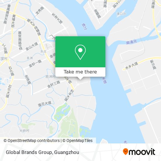 Global Brands Group map