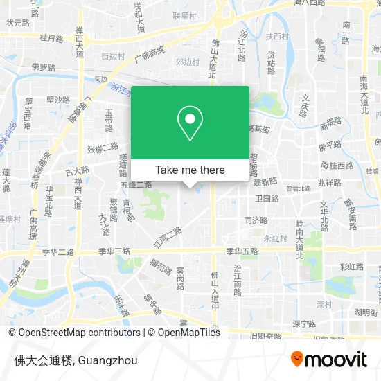 佛大会通楼 map