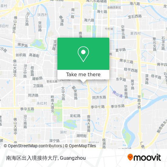南海区出入境接待大厅 map