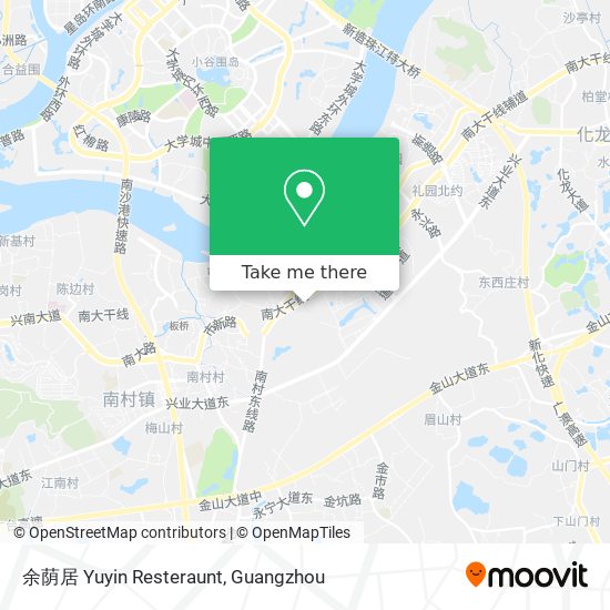 余荫居 Yuyin Resteraunt map