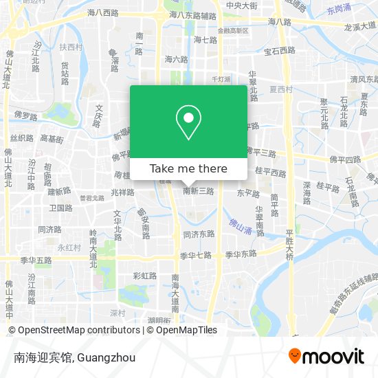 南海迎宾馆 map